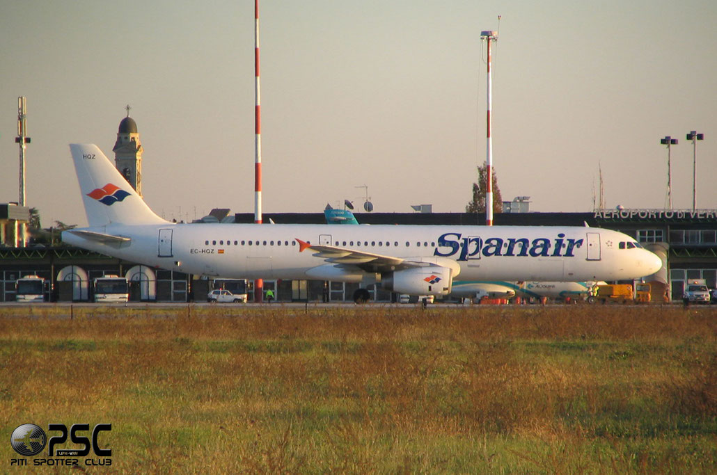 EC-HQZ  A321-231  1333  Spanair  @ Aeroporto di Verona © Piti Spotter Club Verona