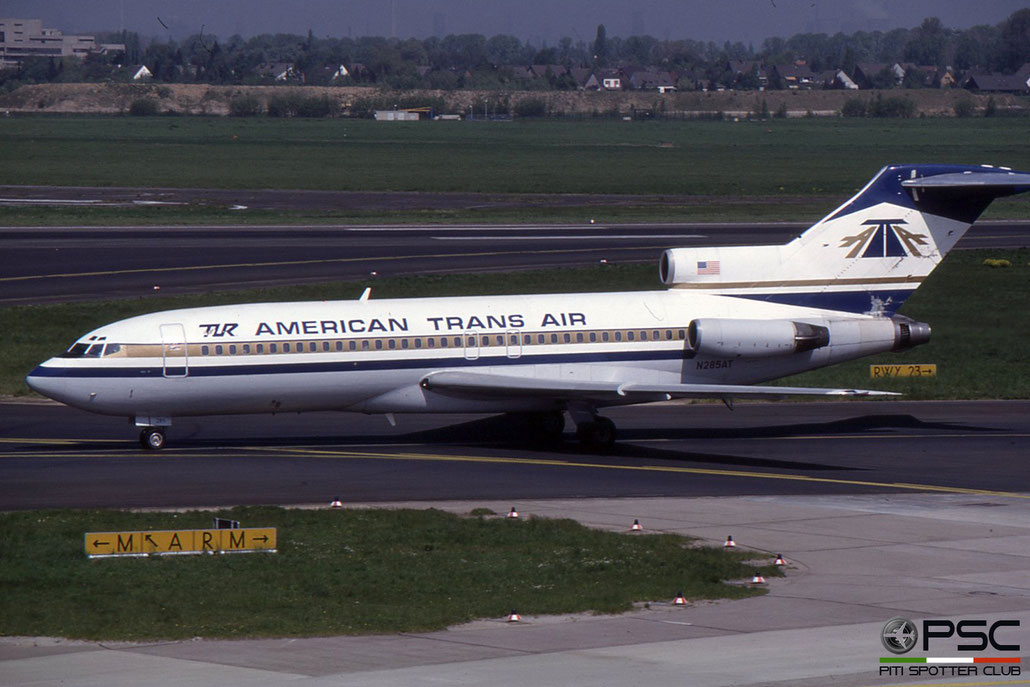 N285AT B727-22 19152/507 American Trans Air - ATA © 2018 courtesy of Marco Ceschi - Piti Spotter Club Verona