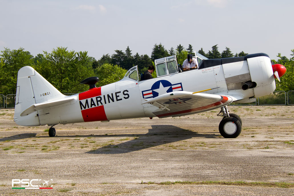 I-UOGI. Private North American Harvard/Texan (AT-6, 16, SNJ series)  @ Verona Boscomantico 05 2026 © Piti Spotter Club Verona