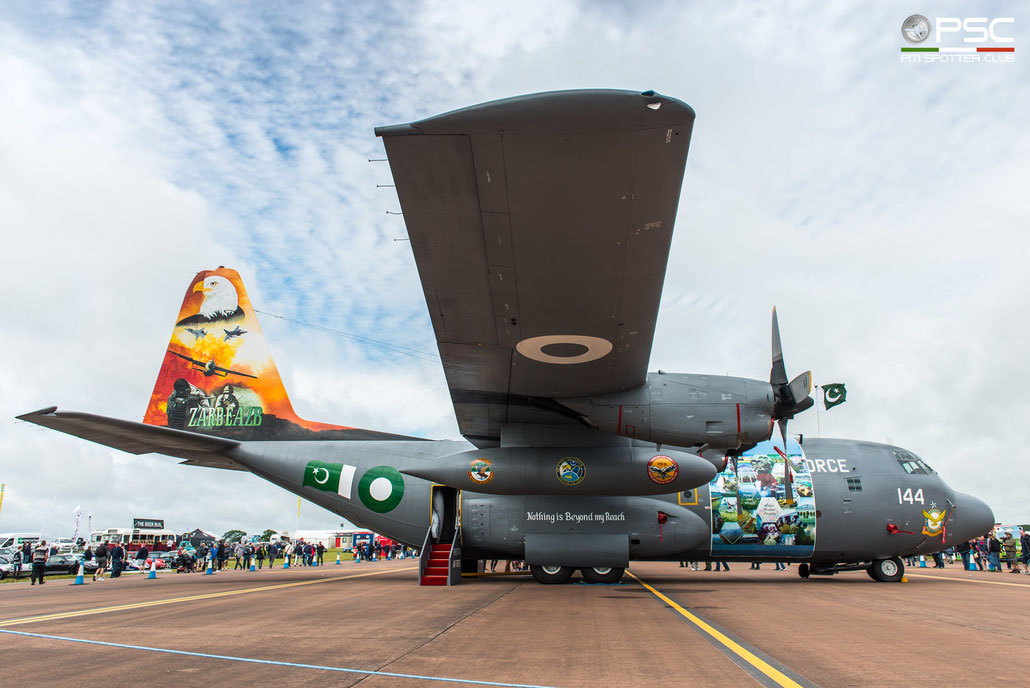 144   Pakistan Air Force C-130  © Piti Spotter Club Verona 