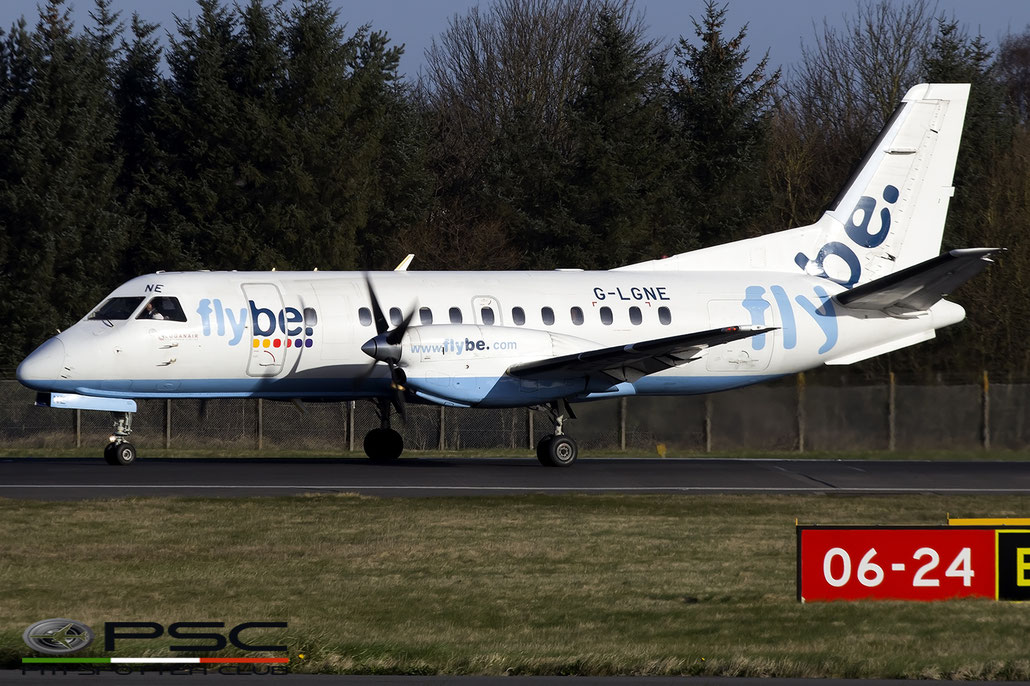 G-LGNE Saab 340B 340B-172 Loganair @ Edinburgh Airport 04.04.2017  © Piti Spotter Club Verona