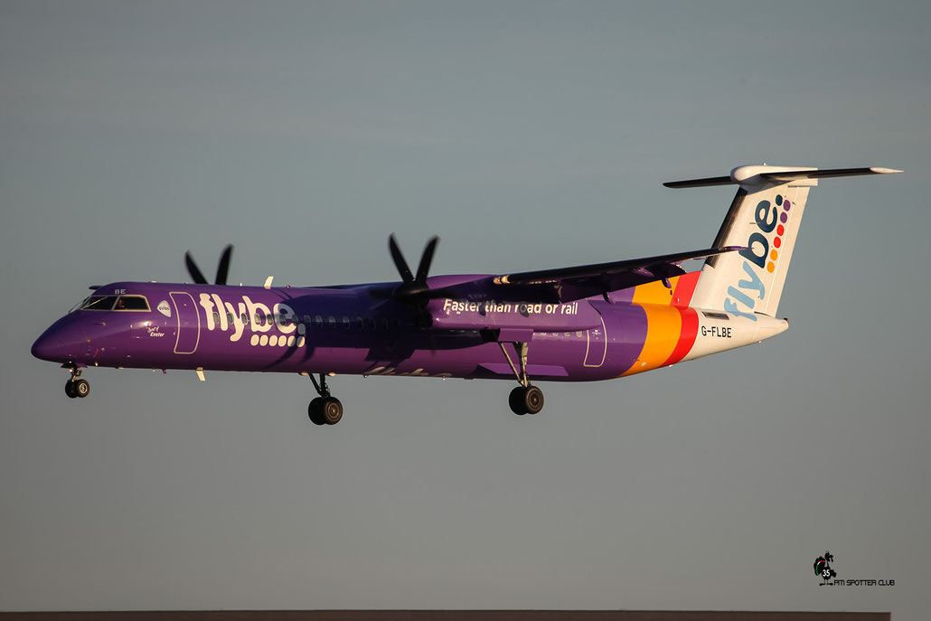G-FLBE DHC-8-402 4261 Flybe - British European @ Aeroporto di Verona - 06/08/2016 © Piti Spotter Club Verona