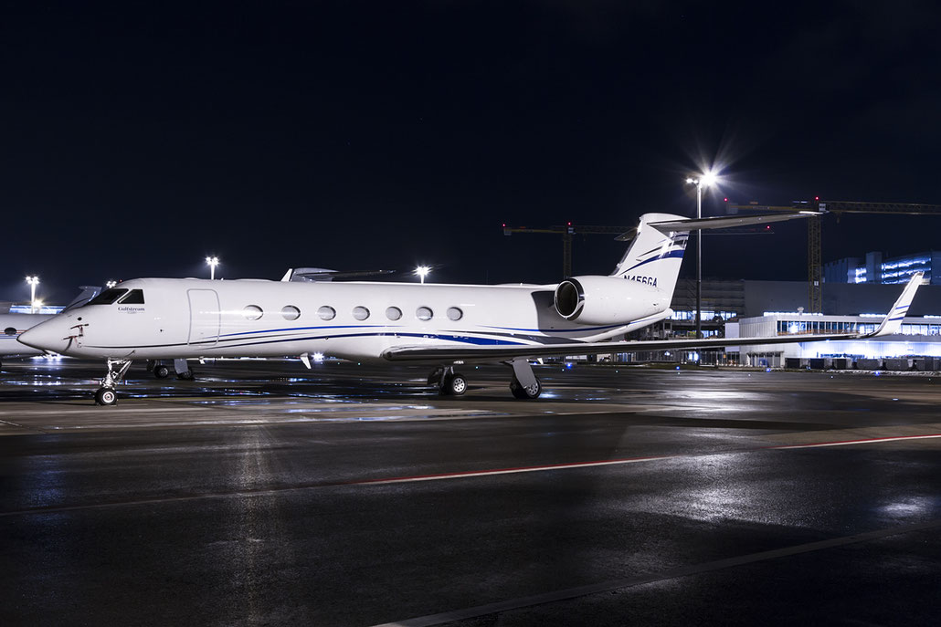 N456GA G550 5456 Hewlett-Packard Co. @ Zurich Airport 21.01.2016 © Piti Spotter Club Verona