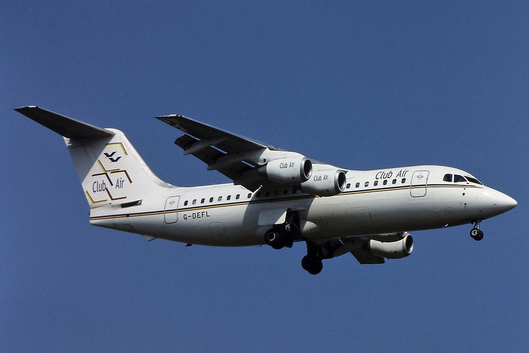 G-DEFL BAe146-200A E2014 Club Air @ Aeroporto di Verona © Piti Spotter Club Verona