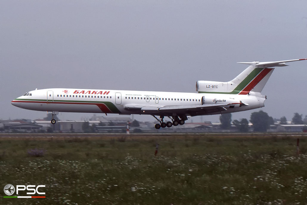 LZ-BTC 73A036 Tu-154 LZ-BTC Balkan © 2018 courtesy of Marco Ceschi - Piti Spotter Club Verona