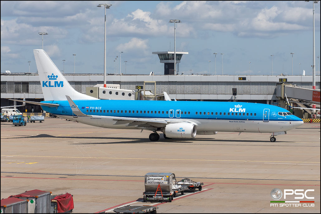 PH-BCE  B737-8K2  42151/4852  KLM Royal Dutch Airlines  @ Amsterdam 2019 © Piti Spotter Club Verona 