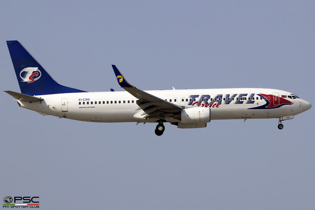 EI-CSG  B737-8AS  29922/571  Travel Service @ Heraklion Airport 10.09.2017 © Piti Spotter Club Verona