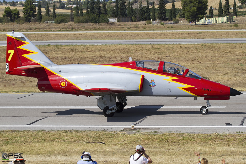 E.25-52 794-52 CASA 101EB 053 794 Esc @ Tanagra (GRE) 09 2023 © Piti Spotter Club Verona
