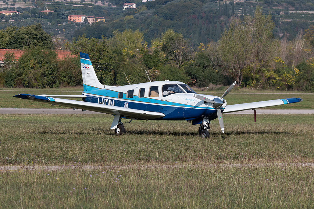 I-ACVM - Piper PA-32R-301T Turbo Saratoga II TC  @ Aeroporto Verona Boscomantico © Piti Spotter Club Verona