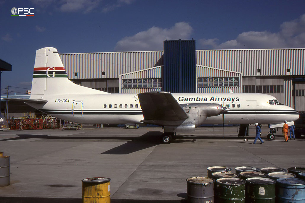 C5-CGA. NAMC YS-11-117 Gambia Airways © 2017 courtesy of Marco Ceschi - Piti Spotter Club Verona