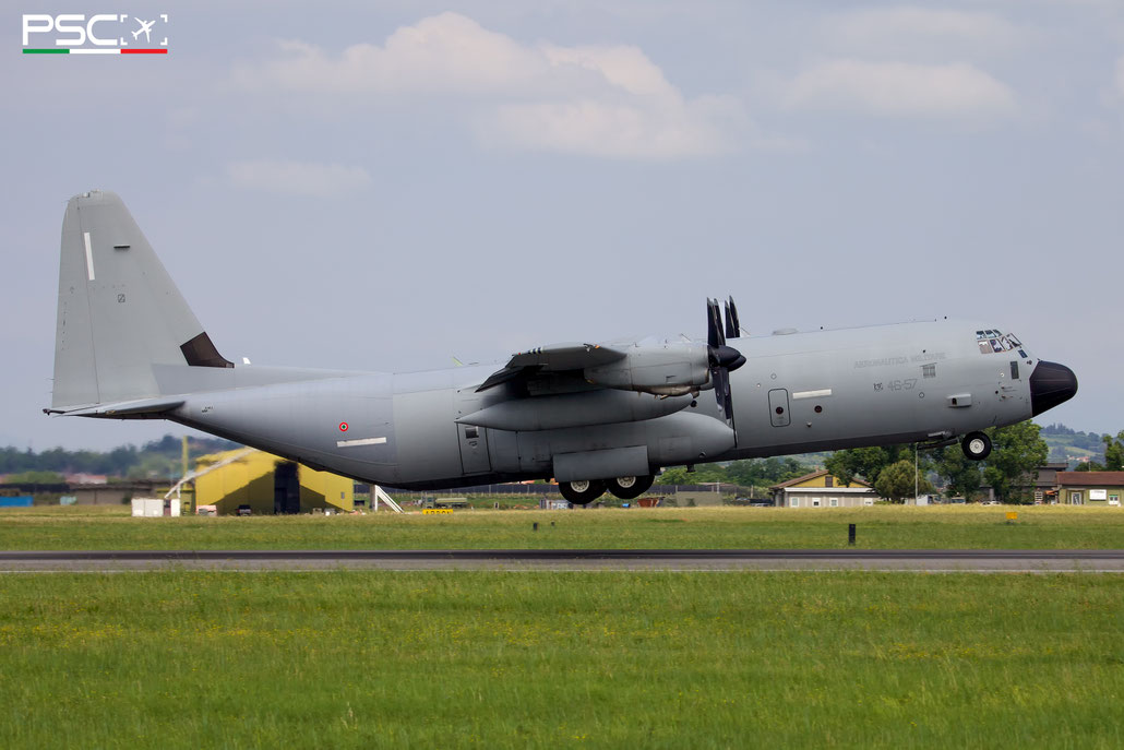 MM62191 46-57 C-130J-30 5531 50° Gruppo TM @ Aeroporto di Verona 05 2024 © Piti Spotter Club Verona