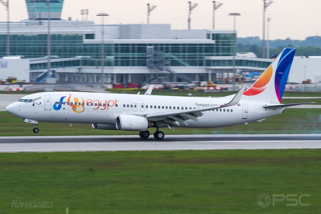 SU-TMH B737-8GJ 34903/2335 FlyEgypt @ Munich Airport 15.05.2016 © Piti Spotter Club Verona
