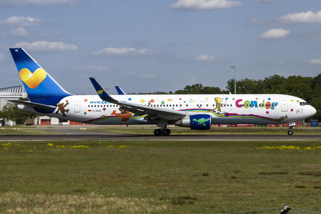 D-ABUE B767-330ER 26984/518 Condor Flugdienst @ Frankfurt Airport 08.05.2015 © Piti Spotter Club Verona