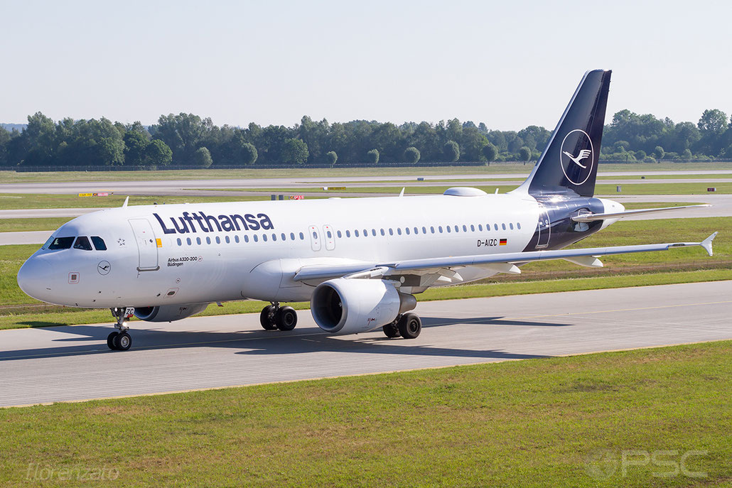 D-AIZC A320-214 4153 Lufthansa @ Munich 05.2018 © Piti Spotter Club Verona