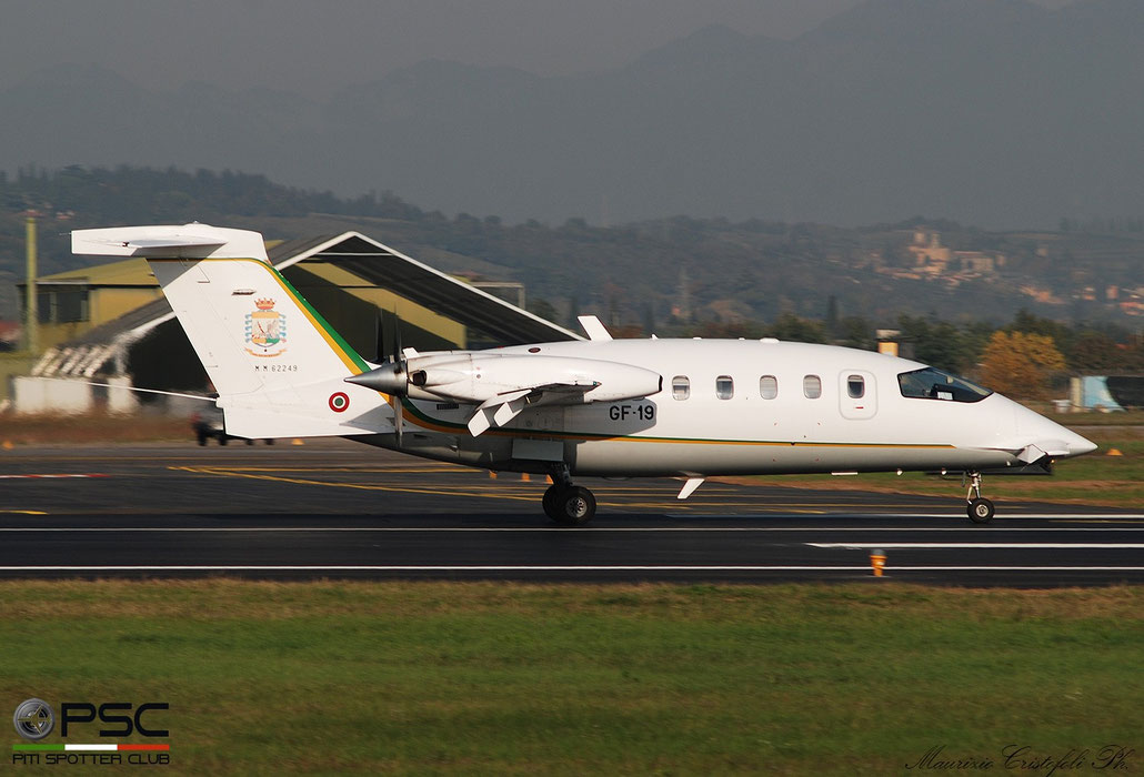 MM62249  GF-19  P180  1126  GEA @ Aeroporto di Verona 11.2021 © Piti Spotter Club Verona