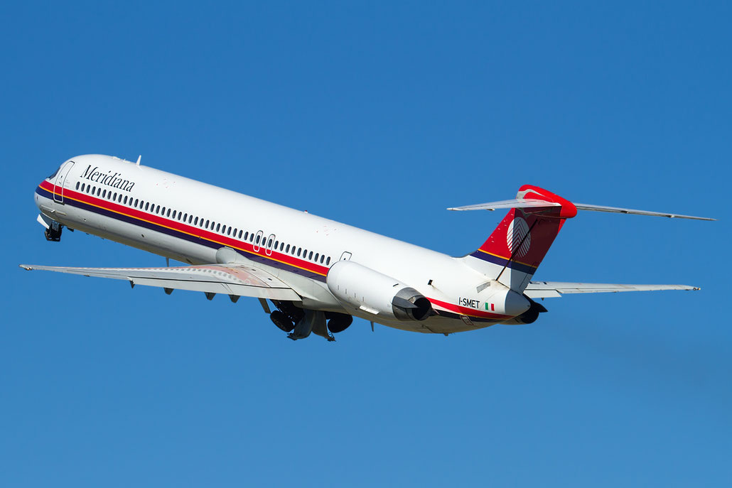 I-SMET  MD-82  49531/1362  Meridiana  @ Aeroporto di Verona © Piti Spotter Club Verona 