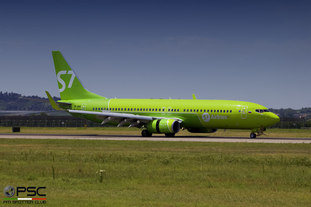 VP-BND B737-83N 28245/1054 S7 Airlines @ Aeroporto di Verona 23.07.2018  © Piti Spotter Club Verona