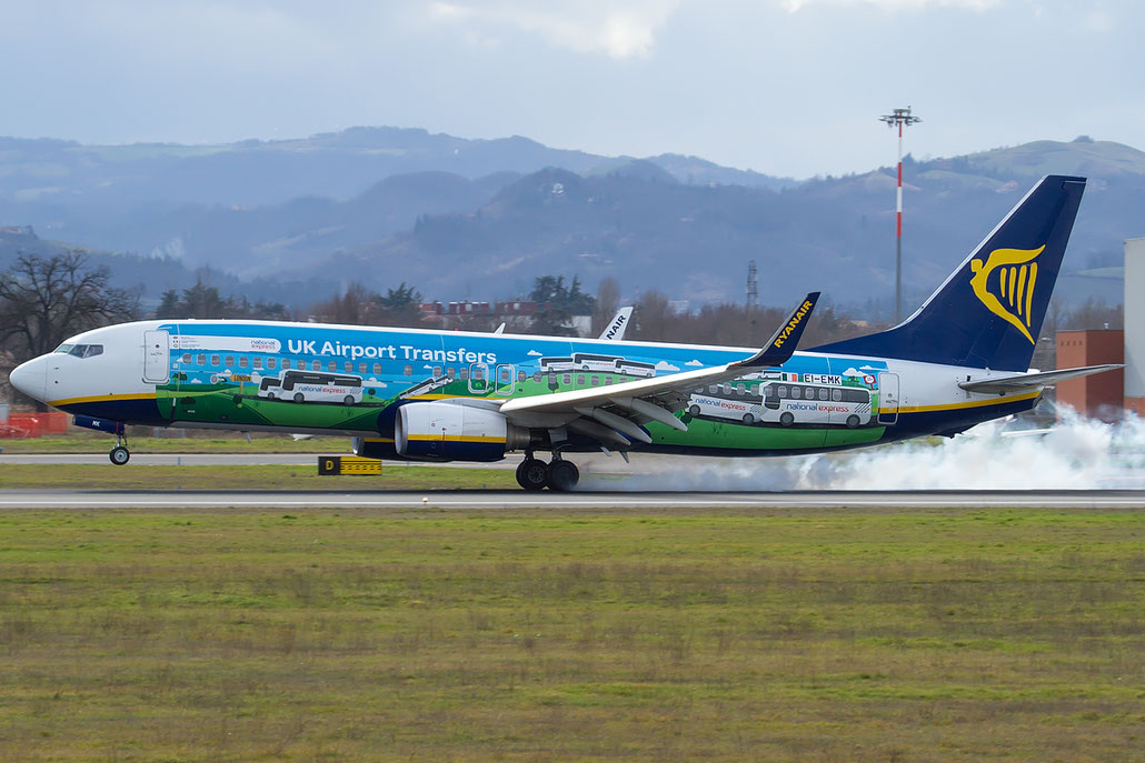 EI-EMK B737-8AS 38512/3272 Ryanair @ Bologna Airport 10.02.2016 © Piti Spotter Club Verona