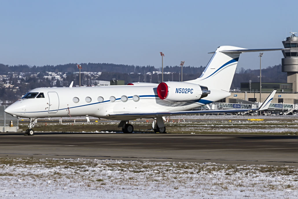 N502PC G-IVSP 1435 Pepsico Inc. @ Zurich Airport 21.01.2016 © Piti Spotter Club Verona