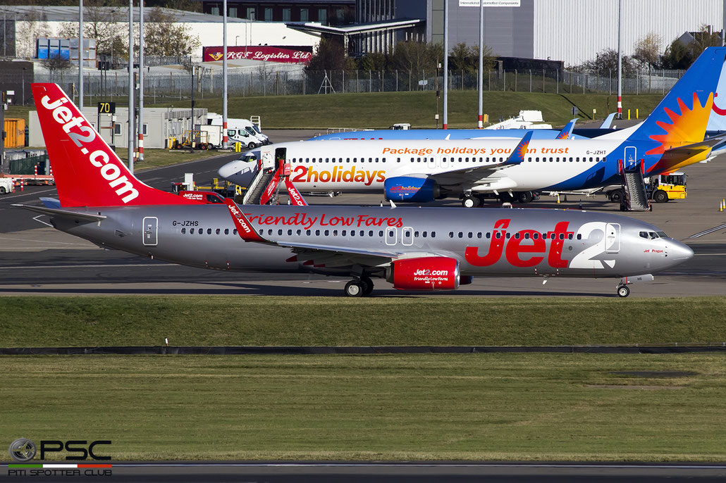 G-JZHS B737-800 63149/6239 Jet2 @ Birmingham Airport 11.2017 © Piti Spotter Club Verona