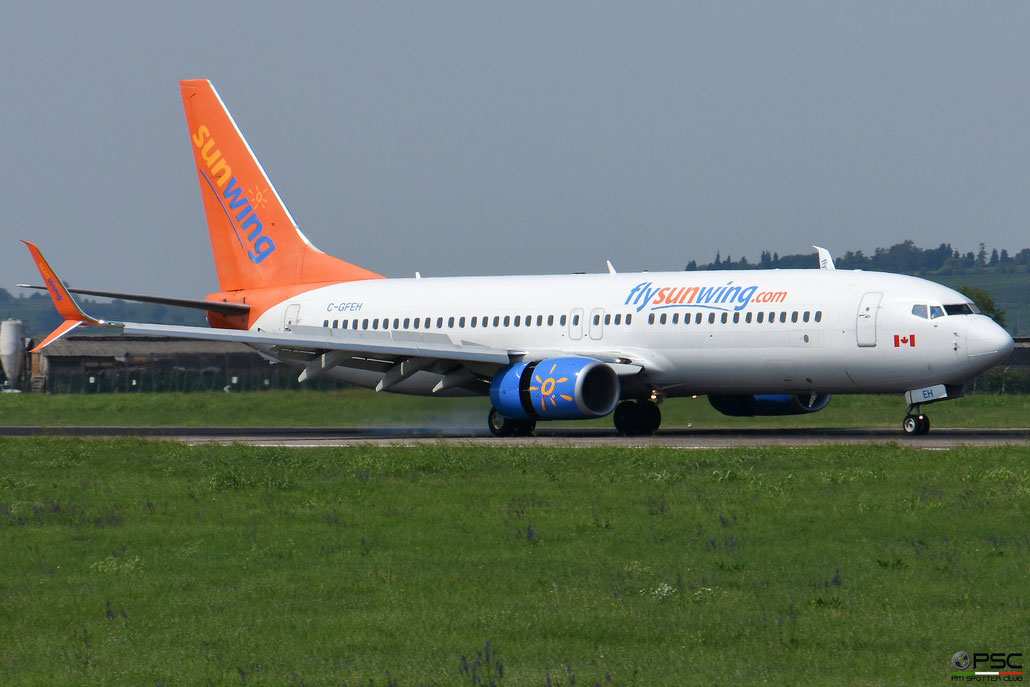 C-GFEH B737-8GS 41608/5346 TUI Airways @ Aeroporto di Verona 09.2019  © Piti Spotter Club Verona