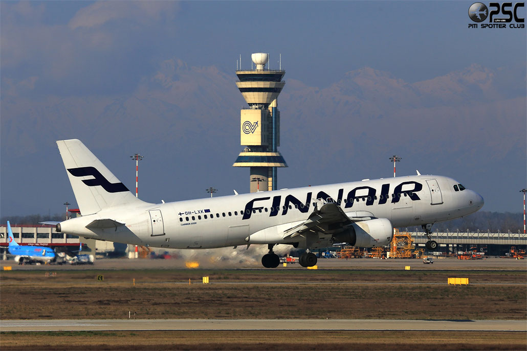 OH-LXK A320-214 2065 Finnair @ Milano Malpensa Airport 24.02.2014 © Piti Spotter Club Verona