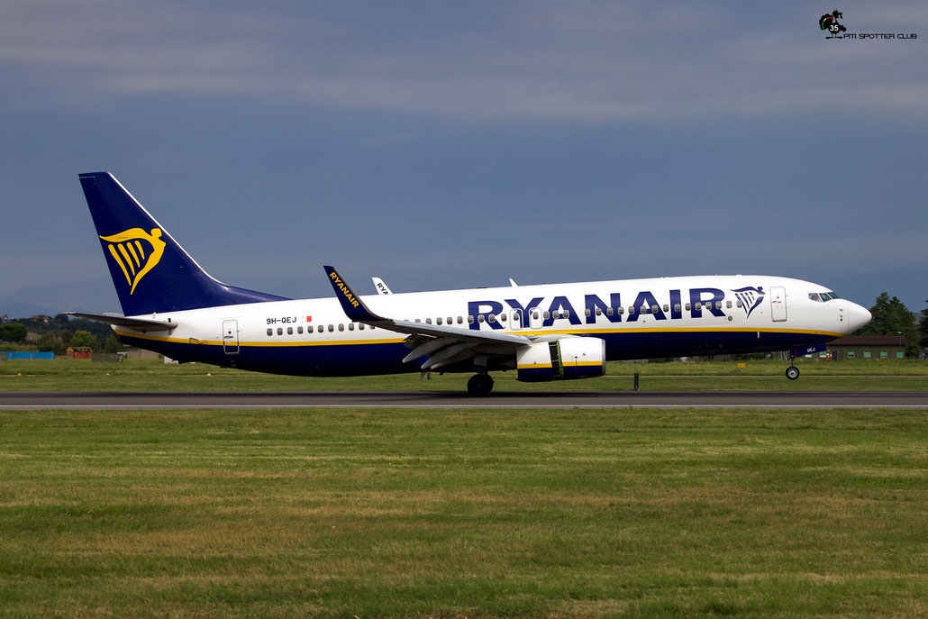 9H-QEJ B737-800 44829/6854 Malta Air (Ryanair) @ Aeroporto di Verona - 08/2023  © Piti Spotter Club Verona