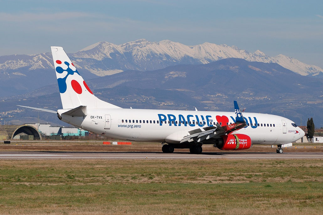 OK-TVX B737-8Z9 33833/1680 Travel Service @ Aeroporto di Verona © Piti Spotter Club Verona