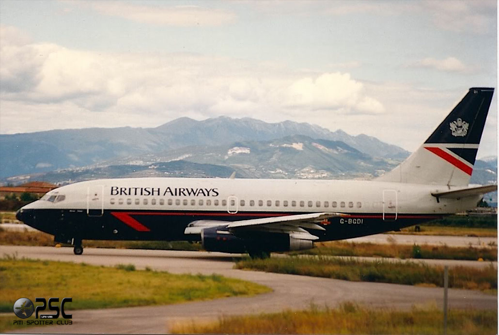 G-BGDI  B737-236  21798/658  British Airways  @ Aeroporto di Verona © Piti Spotter Club Verona