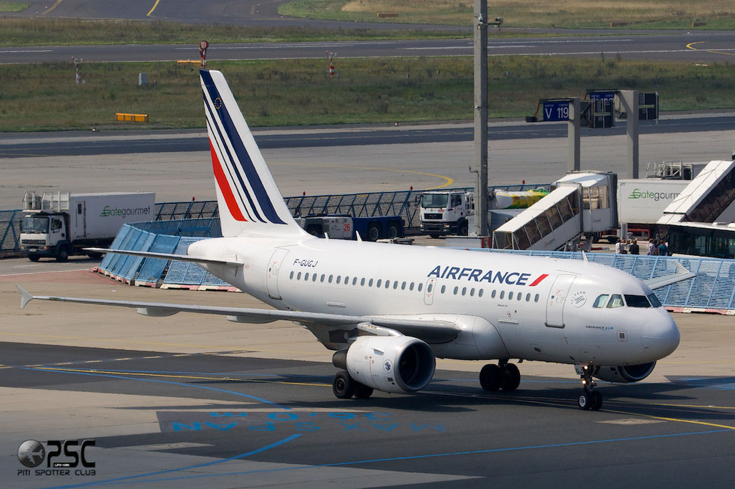 F-GUGJ A318-111 2582 Air France @ Frankfurt Airport 25.07.2014 © Piti Spotter Club Verona