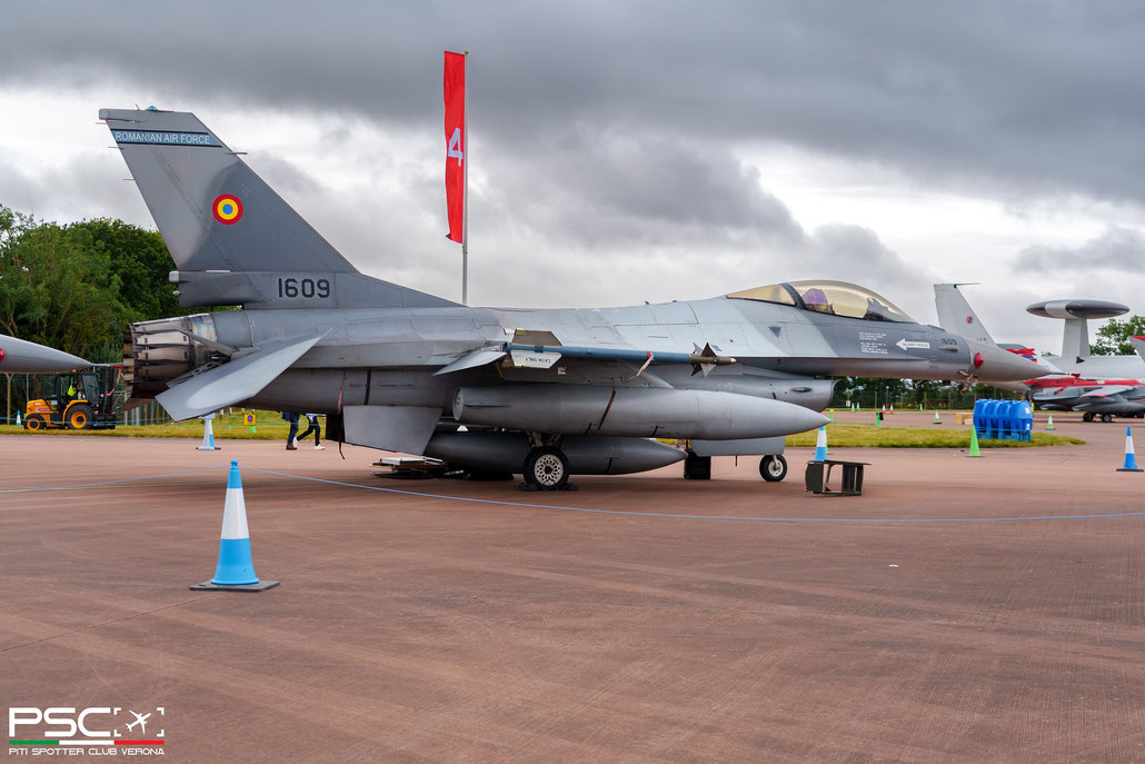 1609  F-16AM M17-14/61-615 Escadrila 53 Vânatoare @ RIAT 2024 © Piti Spotter Club Verona