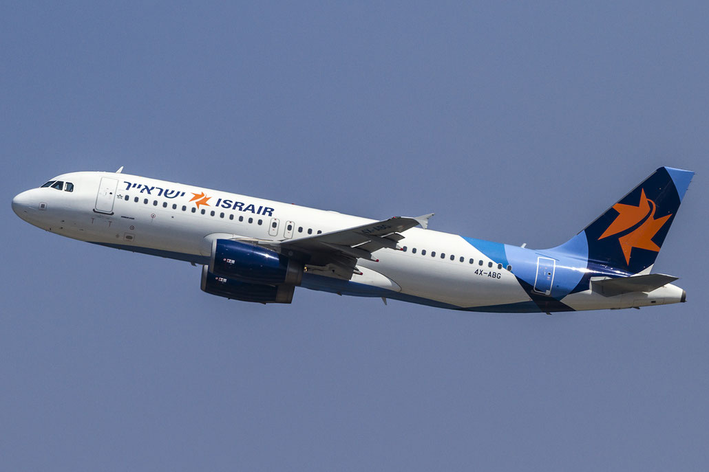 4X-ABG A320-232 4413 Israir @ Rhodes Airport 06.07.2015 © Piti Spotter Club Verona