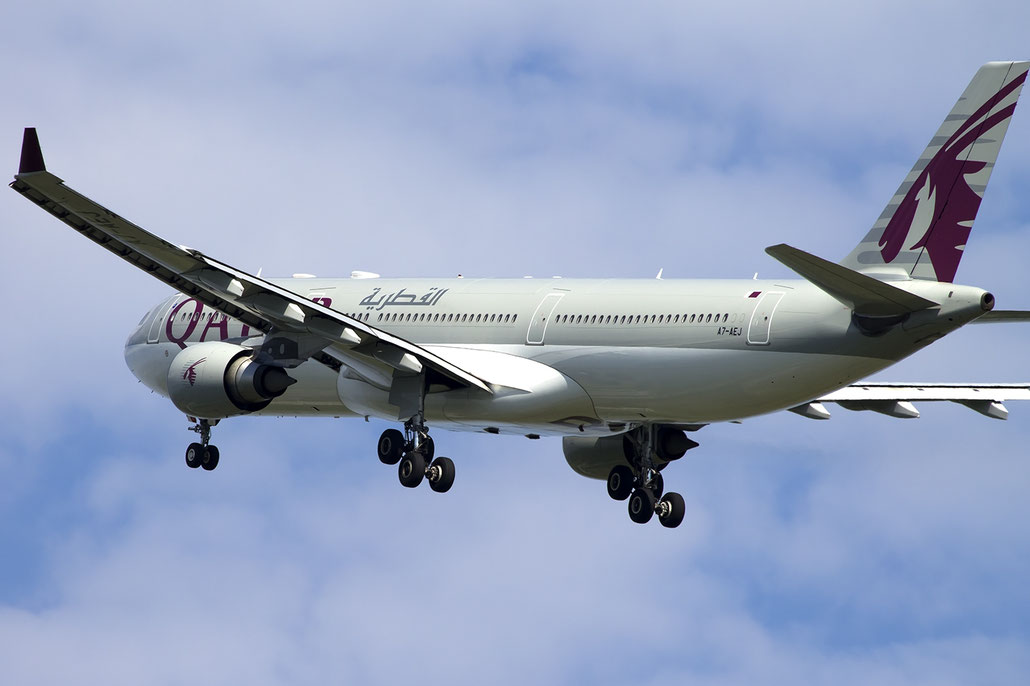 A7-AEJ A330-302E 826 Qatar Airways @ Venice Airport 22.08.2015 © Piti Spotter Club Verona 
