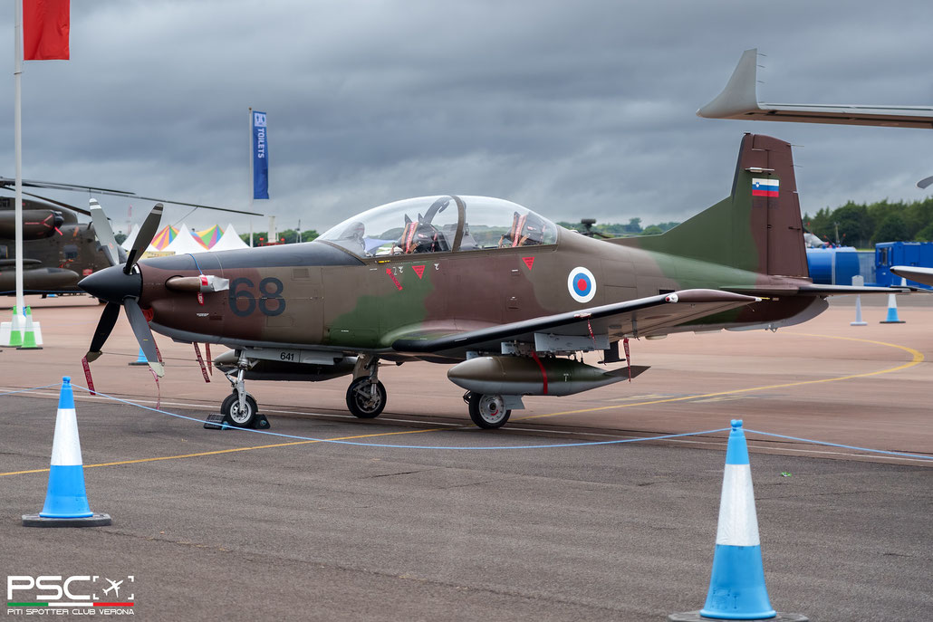 L9-68  PC-9M 641 152.LEESK @ RIAT 2024 © Piti Spotter Club Verona