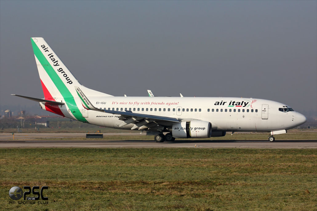 EI-IGU  B737-73V  32422/1363  Air Italy (2005)  @ Aeroporto di Verona © Piti Spotter Club Verona 