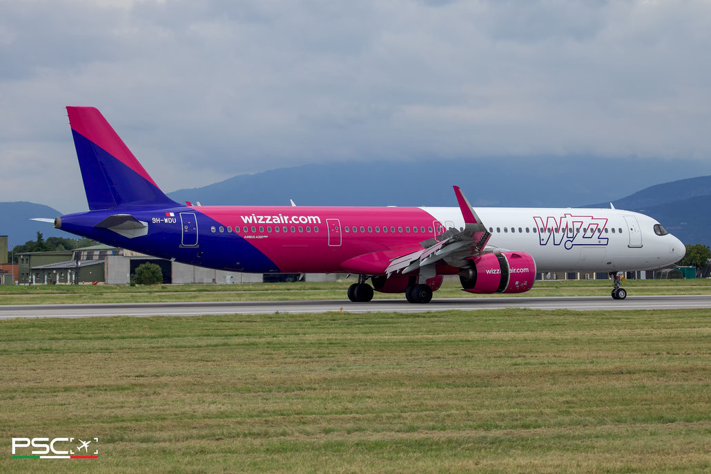 9H-WDU Airbus A321-271NX 11580  PW1133G-JM  Wizz Air Malta 2023  @ Aeroporto di Verona 08 2025 © Piti Spotter Club Verona