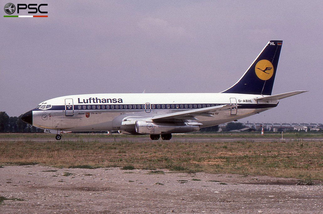 D-ABHL B737-230 22137/788 Lufthansa © 2018 courtesy of Marco Ceschi - Piti Spotter Club Verona