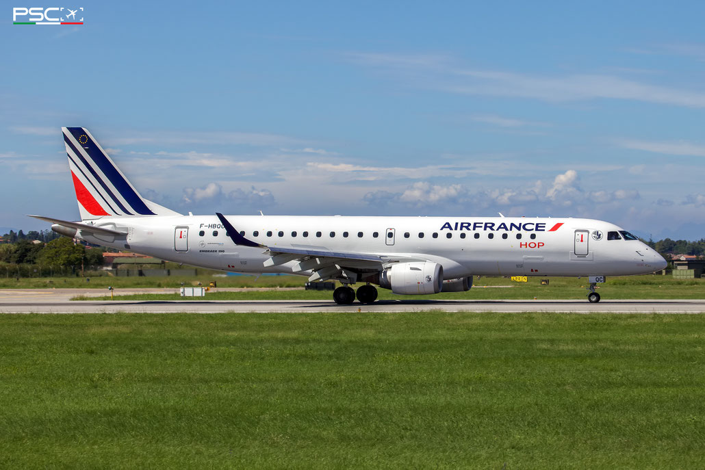 F-HBQC Embraer ERJ 190 ST 19000658  CF34-10E5  Air France Hop  2014     @ Aeroporto di Verona 09 2025 © Piti Spotter Club Verona