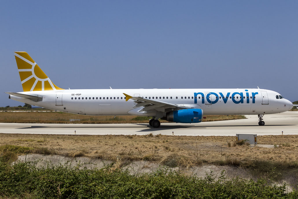 SE-RDP A321-231 2410 Novair @ Rhodes Airport 08.07.2015 © Piti Spotter Club Verona