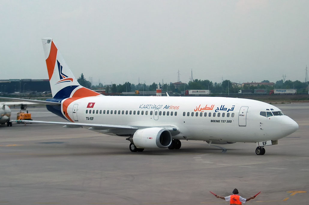 TS-IEF  B737-3Q8  26309/2674  Karthago Airlines @ Aeroporto di Verona  © Piti Spotter Club Verona