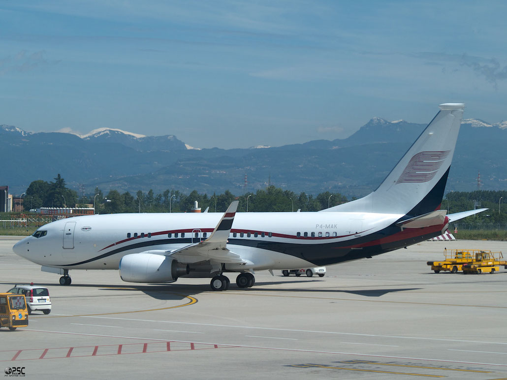 P4-MAK B737-7HZ (BBJ1) 40761/3425 Samrussitera