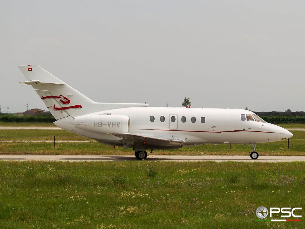 HB-VHV BAe125-800B 258153 Cat Aviation AG @ Aeroporto di Verona 30.06.2007  © Piti Spotter Club Verona