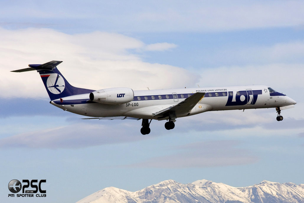 SP-LGG ERJ145MP 145319 LOT Polish Airlines - Polskie Linie Lotnicze