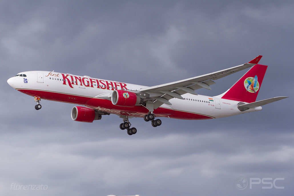VT-VJO A330-223 939 Kingfisher Airlines @ London Heathrow Airport 2010 © Piti Spotter Club Verona