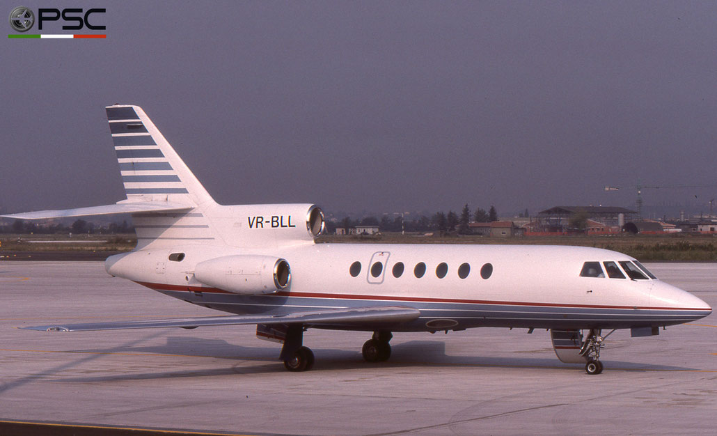 VR-BLL Falcon 50 136 Glaxo © 2018 courtesy of Marco Ceschi - Piti Spotter Club Verona