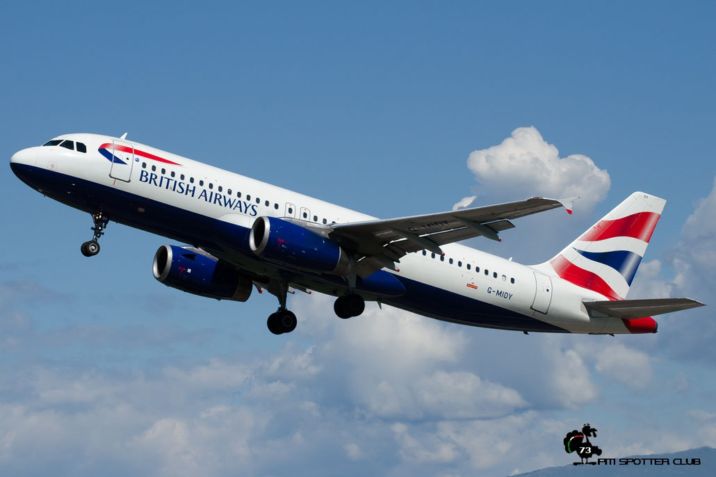 G-MIDY A320-232 1014 British Airways @ Aeroporto di Verona - 11/08/2016 © Piti Spotter Club Verona