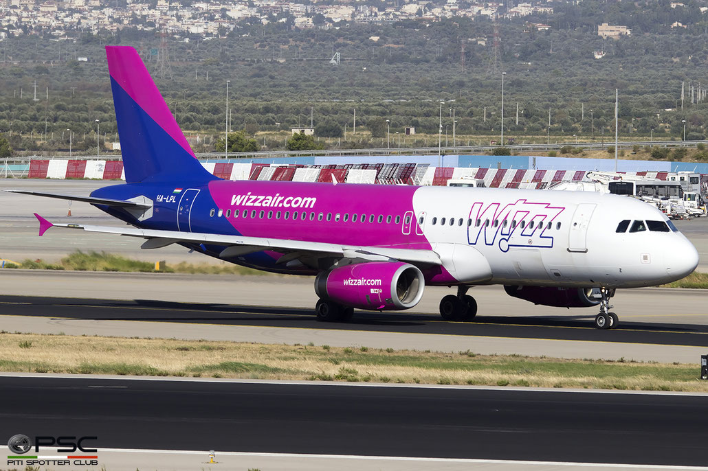 HA-LPL  A320-232  3166  Wizz Air  @ Athens 2015 © Piti Spotter Club Verona 