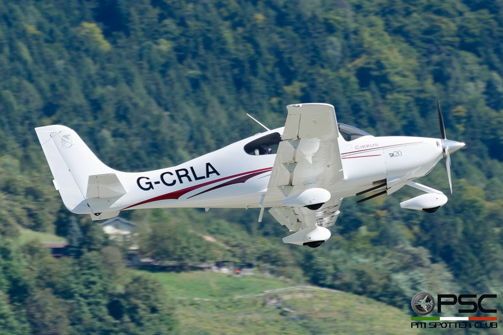 G-CRLA Cirrus Design Corp SR-20 SR20 1388 @ Aeroporto di Bolzano © Piti Spotter Club