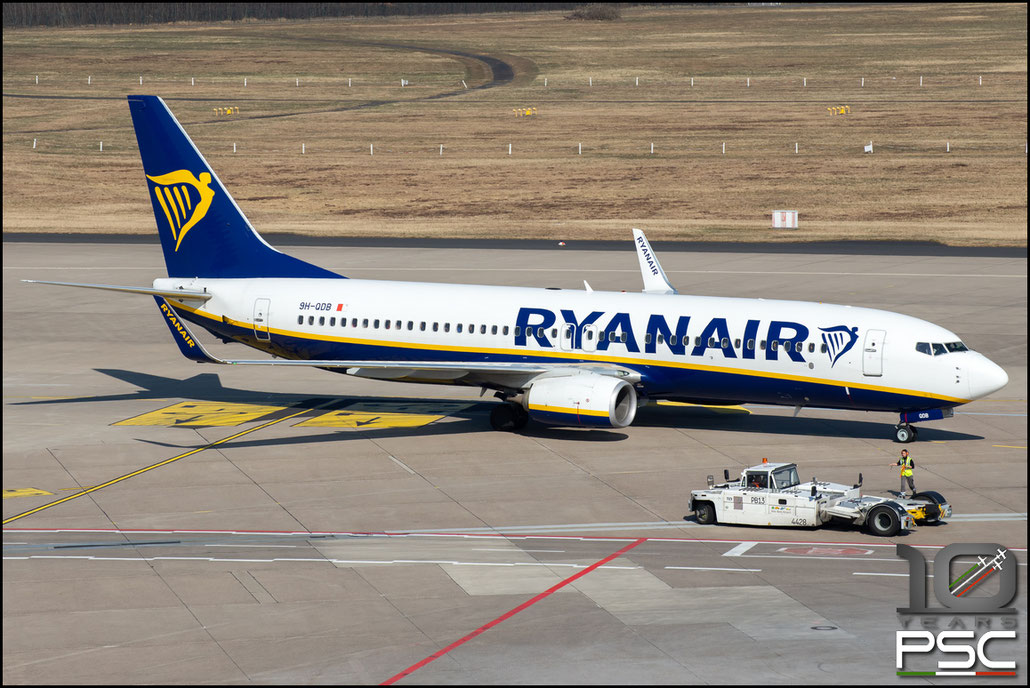 9H-QDB  B737-800  44751/6097  Malta Air  @ Colonia - Koeln Airport © 02 2022 Piti Spotter Club Verona
