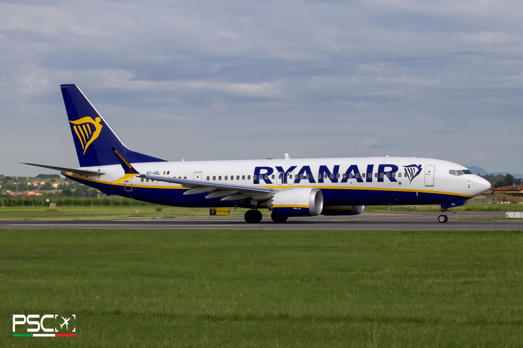 EI-IGL Boeing 737-8 200 62351 8573 LEAP-1B27  Ryanair 2023 @ Aeroporto di Verona 05 2024 © Piti Spotter Club Verona